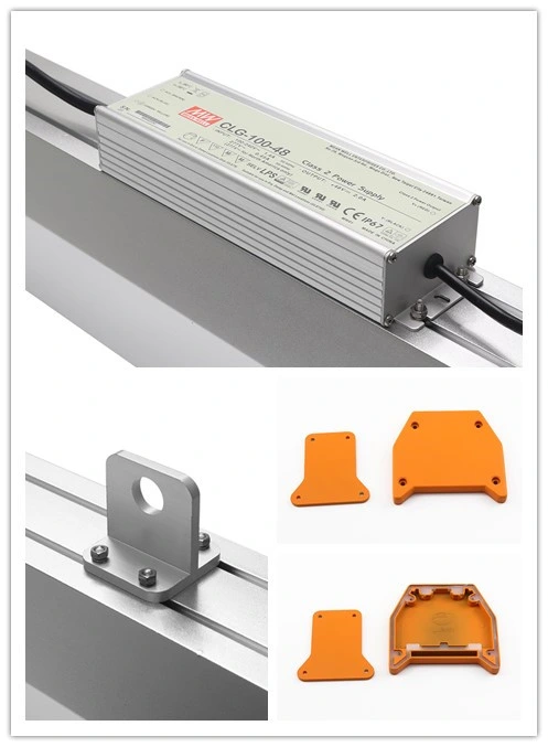 LED Linear High Bay Light with Motion Sensor Attached