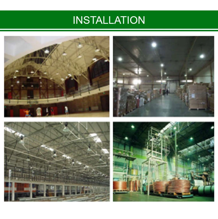 200lm/W UFO Factory Highbay Lights 100W 150W 200W Industrial Warehouse Workshop LED High Bay Light